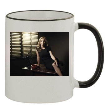 Elizabeth Mitchell 11oz Colored Rim & Handle Mug