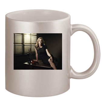 Elizabeth Mitchell 11oz Metallic Silver Mug