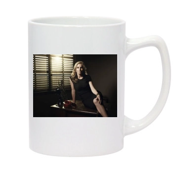 Elizabeth Mitchell 14oz White Statesman Mug