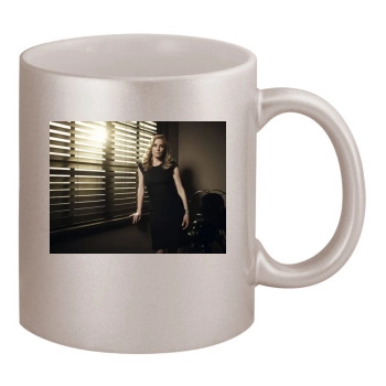 Elizabeth Mitchell 11oz Metallic Silver Mug