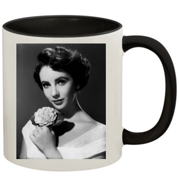 Elizabeth Taylor 11oz Colored Inner & Handle Mug