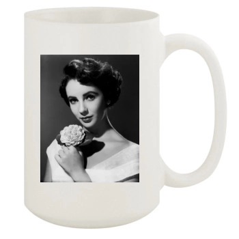 Elizabeth Taylor 15oz White Mug