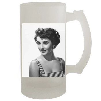 Elizabeth Taylor 16oz Frosted Beer Stein