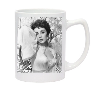 Elizabeth Taylor 14oz White Statesman Mug