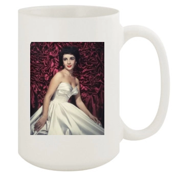 Elizabeth Taylor 15oz White Mug