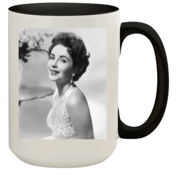 Elizabeth Taylor 15oz Colored Inner & Handle Mug