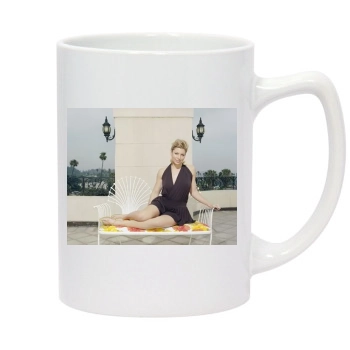 Jessica Biel 14oz White Statesman Mug