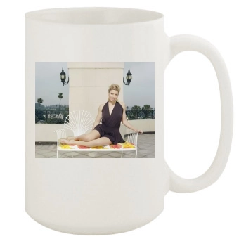 Jessica Biel 15oz White Mug