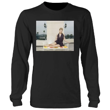 Jessica Biel Men's Heavy Long Sleeve TShirt