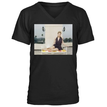 Jessica Biel Men's V-Neck T-Shirt