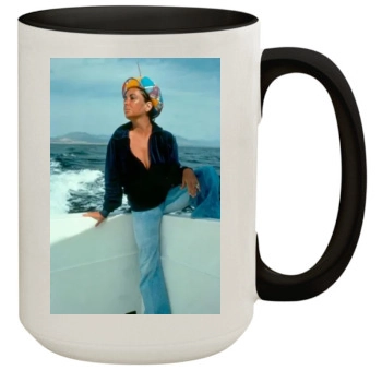 Elizabeth Taylor 15oz Colored Inner & Handle Mug