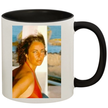 Elizabeth Taylor 11oz Colored Inner & Handle Mug