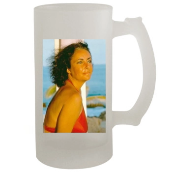 Elizabeth Taylor 16oz Frosted Beer Stein