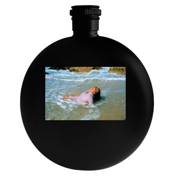 Elizabeth Taylor Round Flask