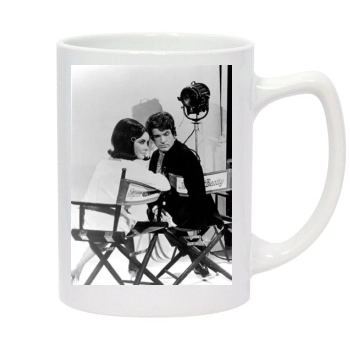 Elizabeth Taylor 14oz White Statesman Mug