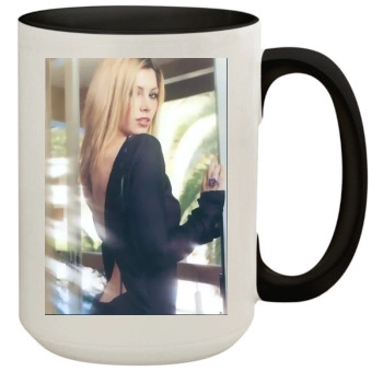 Jessica Biel 15oz Colored Inner & Handle Mug