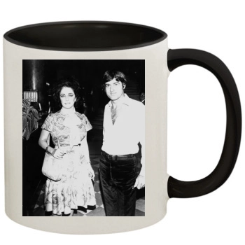 Elizabeth Taylor 11oz Colored Inner & Handle Mug