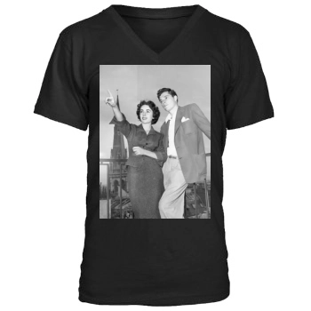 Elizabeth Taylor Men's V-Neck T-Shirt