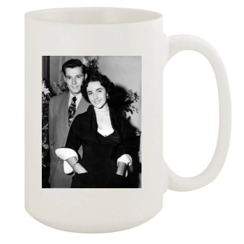 Elizabeth Taylor 15oz White Mug