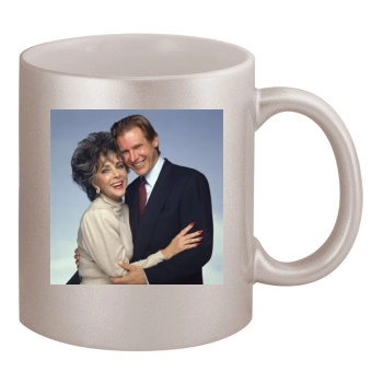 Elizabeth Taylor 11oz Metallic Silver Mug