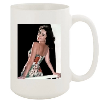 Elizabeth Taylor 15oz White Mug