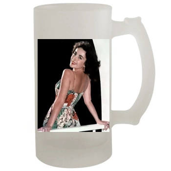 Elizabeth Taylor 16oz Frosted Beer Stein