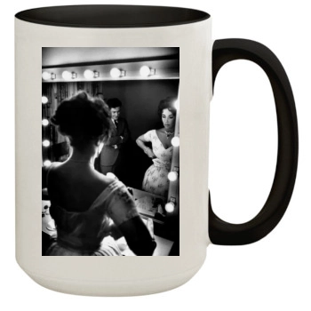 Elizabeth Taylor 15oz Colored Inner & Handle Mug