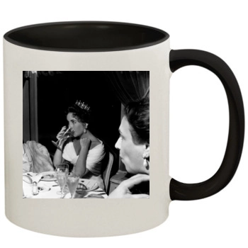 Elizabeth Taylor 11oz Colored Inner & Handle Mug