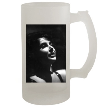 Elizabeth Taylor 16oz Frosted Beer Stein