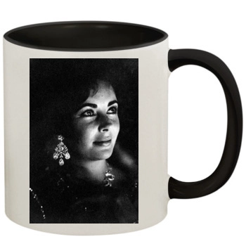 Elizabeth Taylor 11oz Colored Inner & Handle Mug