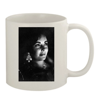 Elizabeth Taylor 11oz White Mug