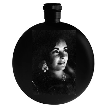 Elizabeth Taylor Round Flask