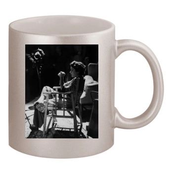 Elizabeth Taylor 11oz Metallic Silver Mug