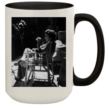 Elizabeth Taylor 15oz Colored Inner & Handle Mug