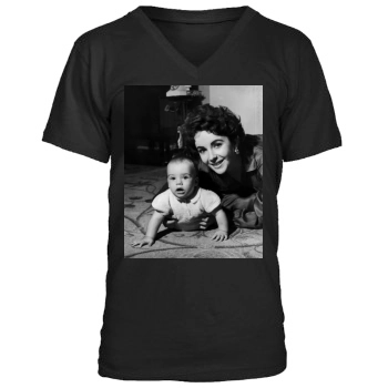 Elizabeth Taylor Men's V-Neck T-Shirt