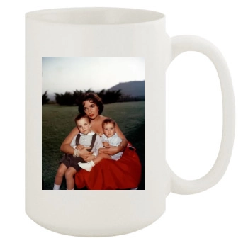 Elizabeth Taylor 15oz White Mug