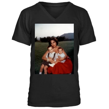 Elizabeth Taylor Men's V-Neck T-Shirt