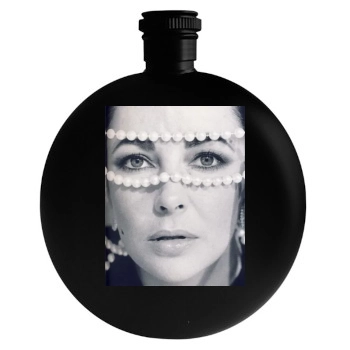 Elizabeth Taylor Round Flask