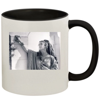 Elizabeth Taylor 11oz Colored Inner & Handle Mug