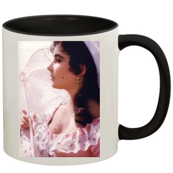 Elizabeth Taylor 11oz Colored Inner & Handle Mug