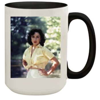 Elizabeth Taylor 15oz Colored Inner & Handle Mug