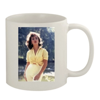 Elizabeth Taylor 11oz White Mug