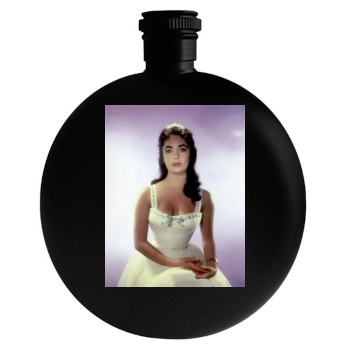 Elizabeth Taylor Round Flask