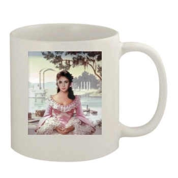 Elizabeth Taylor 11oz White Mug