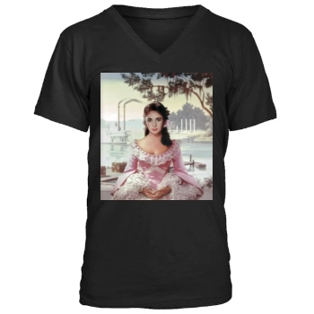 Elizabeth Taylor Men's V-Neck T-Shirt