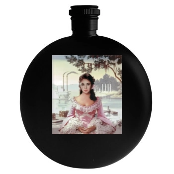 Elizabeth Taylor Round Flask