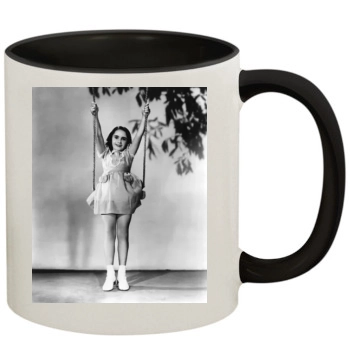 Elizabeth Taylor 11oz Colored Inner & Handle Mug