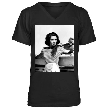 Elizabeth Taylor Men's V-Neck T-Shirt