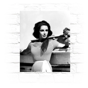 Elizabeth Taylor Metal Wall Art