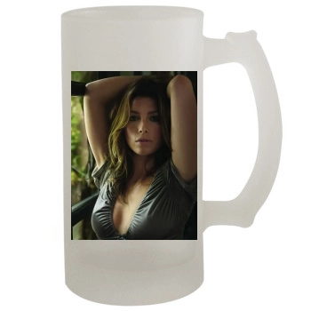 Jessica Biel 16oz Frosted Beer Stein